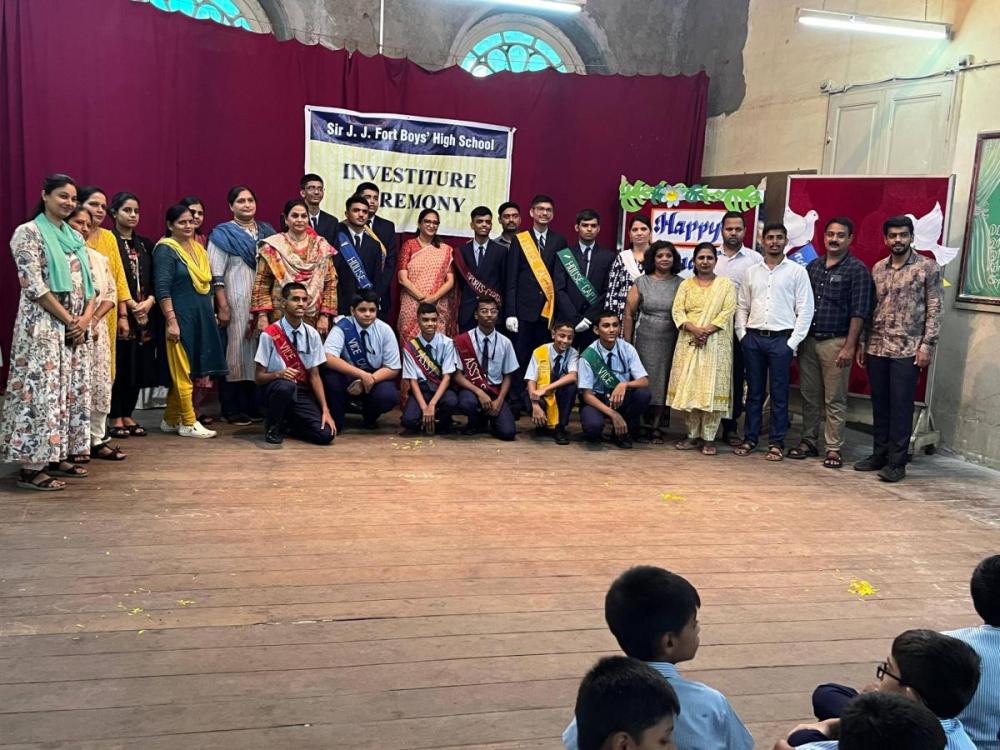 Founder's Day cum Investiture Ceremony & Prize Distribution held on 15th July 2024