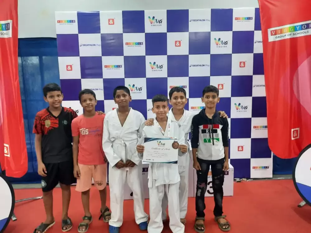 3rd Prize in Inter School Judo Competition- Mst. Ajay Pal of Std.VI B