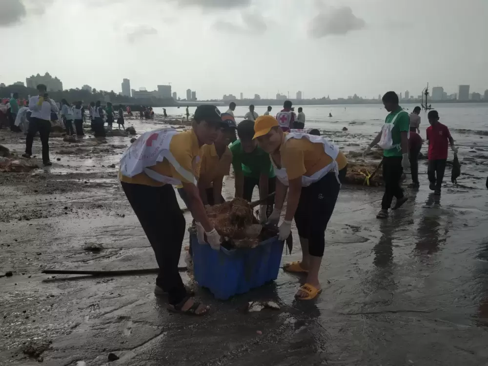 Beach Clean Up Drive on 19th Sept. 2024