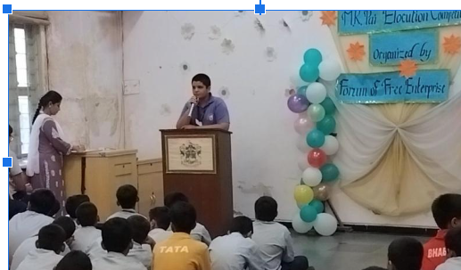 M. R. Pai Elocution Competition held on 3rd September 2024