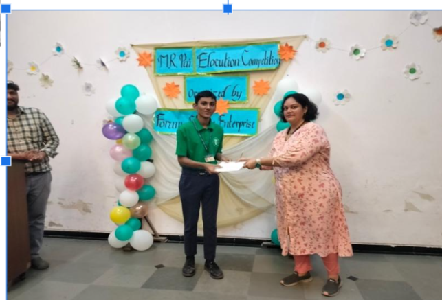 M. R. Pai Elocution Competition held on 3rd September 2024