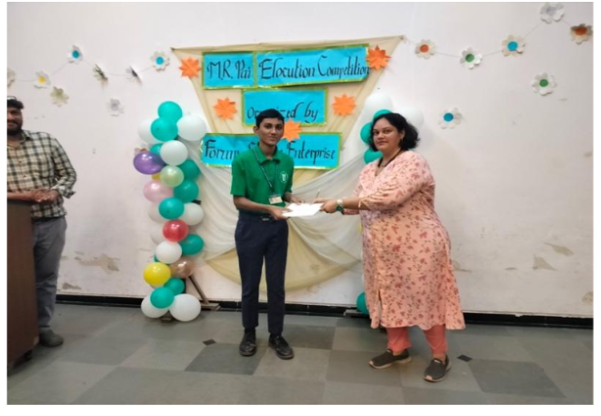 M. R. Pai Elocution Competition held on 3rd September 2024