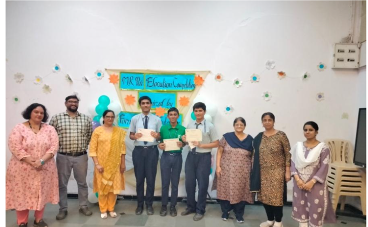 M. R. Pai Elocution Competition held on 3rd September 2024